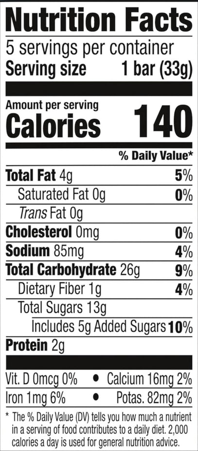 Chewy Bars Variety 6 Pack (2 Caramel Apple, 2 Sunseed Crunch, 2 Cocoa Loco)