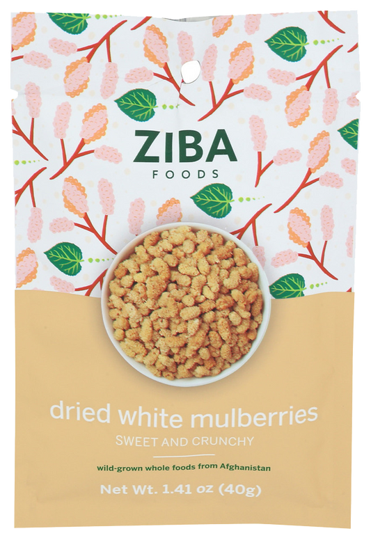 Dried White Mulberries (6 Pack)