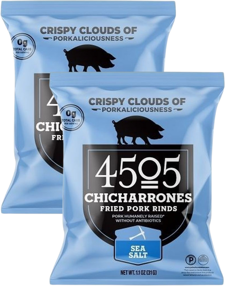 Sea Salt Pork Rinds (2 Pack)