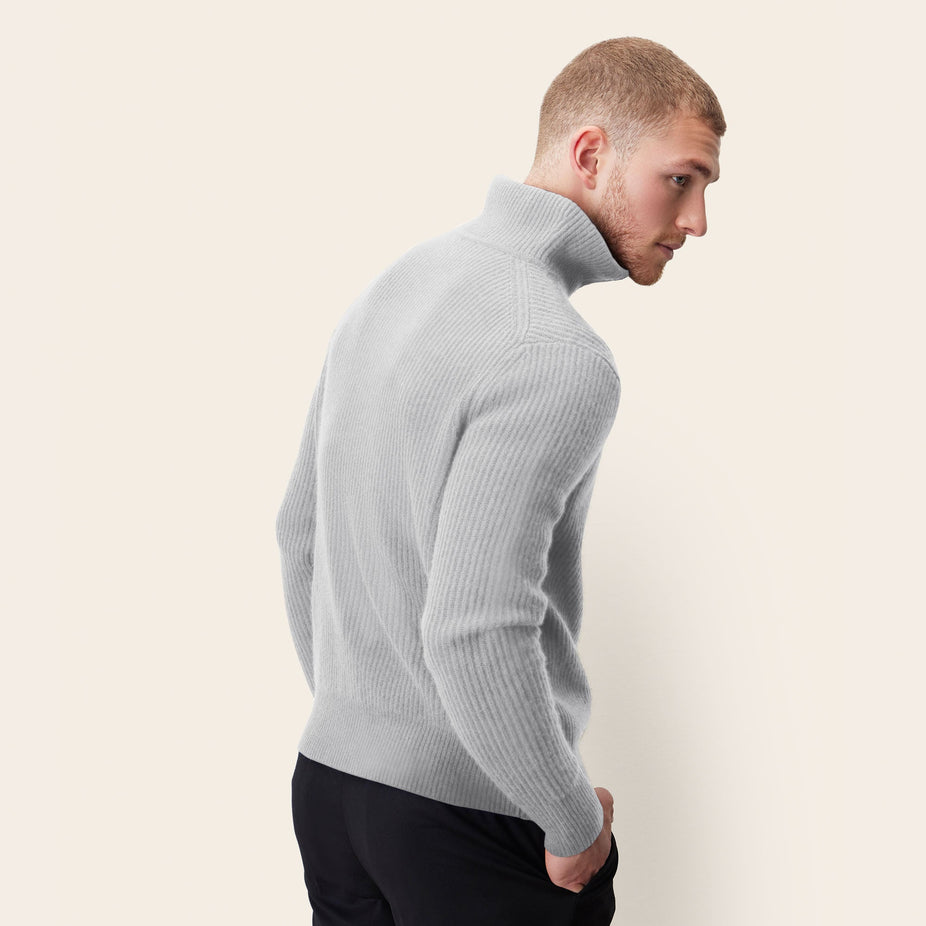 Shane Cashmere Quarter Zip Pullover