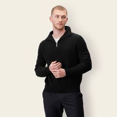 Shane Cashmere Quarter Zip Pullover