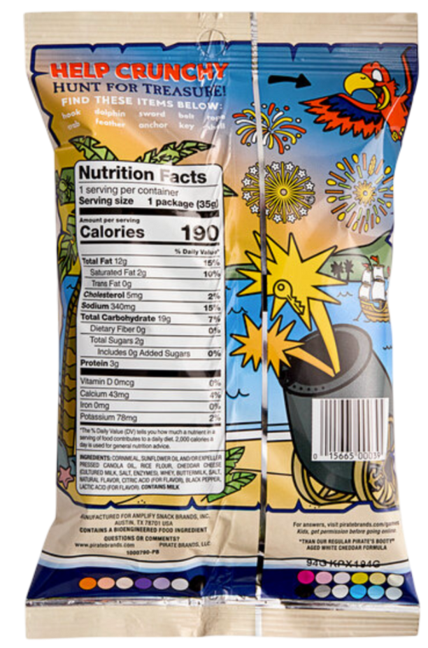 Cheddar Blast Rice and Corn Puffs (12 Pack)