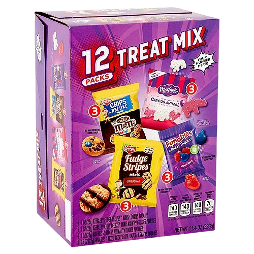 Sweet Treat Mix Box (Chips Deluxe, Funables Fruit Snacks, Mother