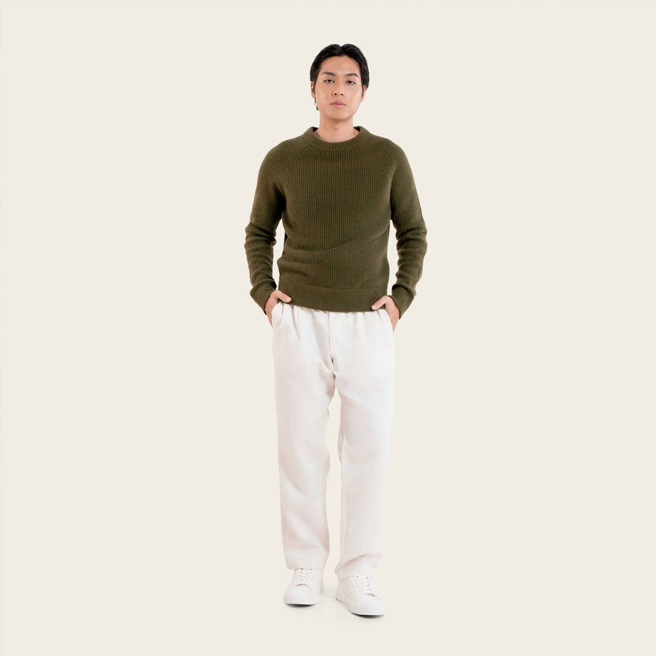 Aidan Chunky Cashmere Crewneck