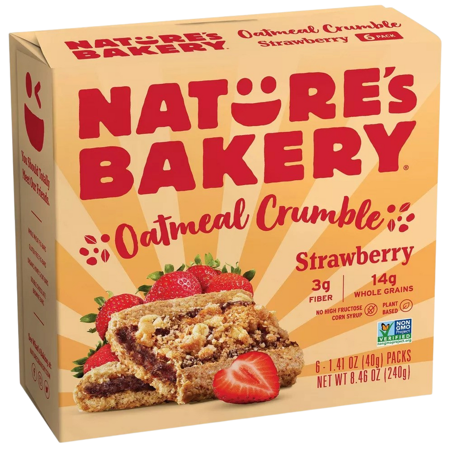 Strawberry Oatmeal Crumble Bar (6 CT)