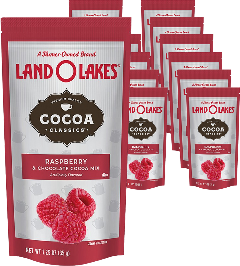 Cocoa Classic Mix - Raspberry And Chocolate (12 Pack)