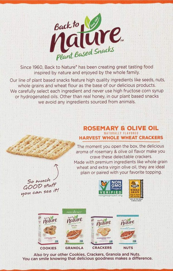 Rosemary Olive Oil Whole Wheat Crackers