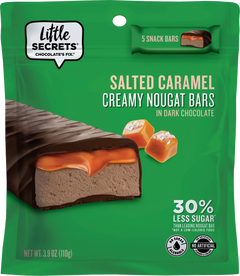 Salted Caramel & Creamy Nougat Bars