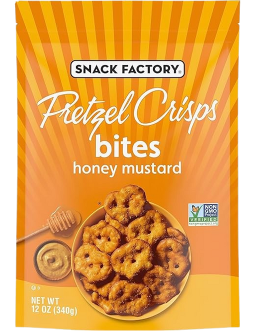 Pretzel Crisps Honey Mustard Bites