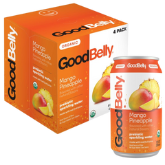 Mango Pineapple Prebiotic Sparkling Water (4 Pack)