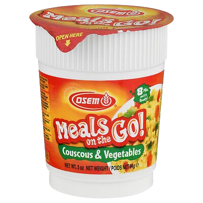 Couscous & Vegetable Meal Cup (12 Pack)