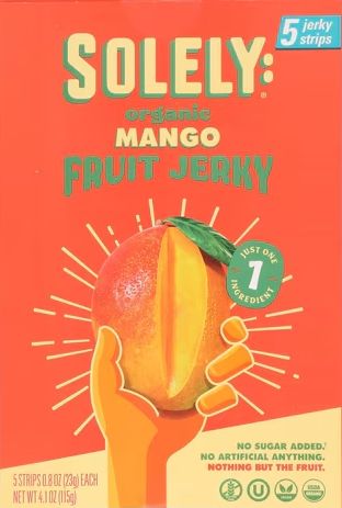 Organic Mango Fruit Jerky (5 CT)