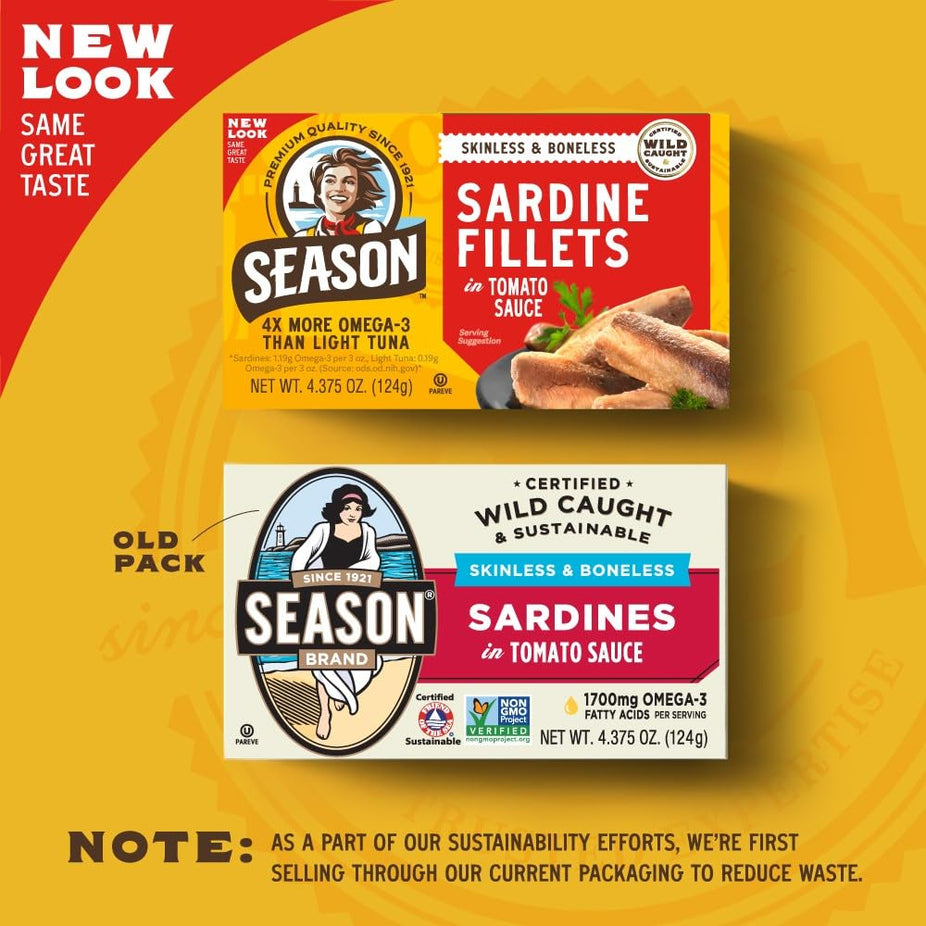 Skinless & Boneless Sardines in Tomato Sauce