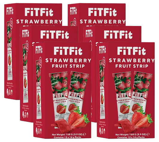Fruit Strips Strawberry (6 Pack)