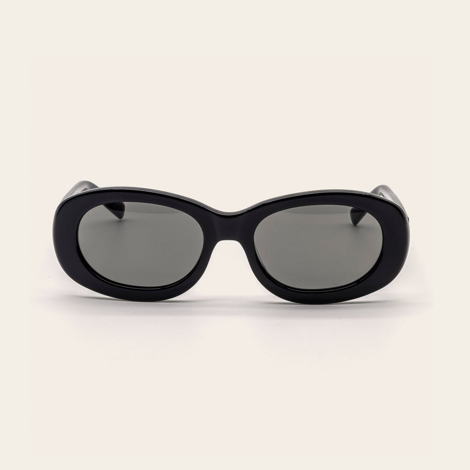 Celeste Oval Italian Acetate Sunglasses