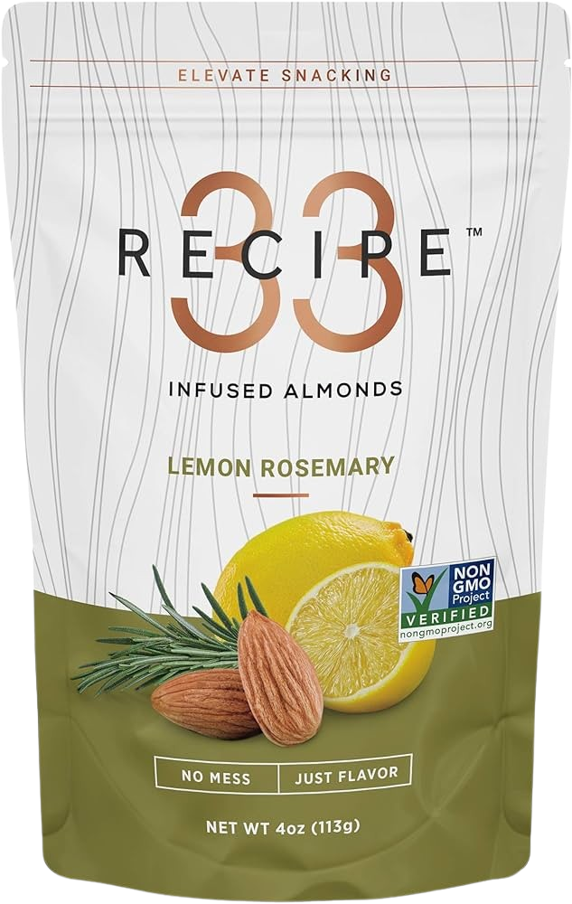 Lemon Rosemary Almonds Infused