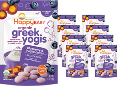 Blueberry & Purple Carrot Greek Yogis (8 Pack)