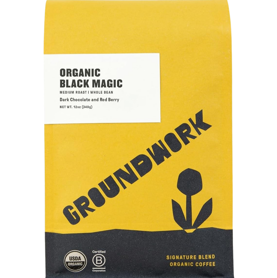Organic Black Gold Whole Bean Dark Roast Coffee
