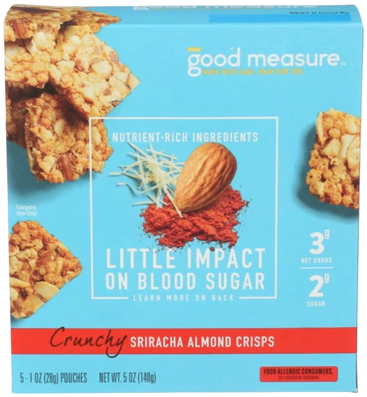 Crunchy Sriracha Almond Crisps (5 CT)