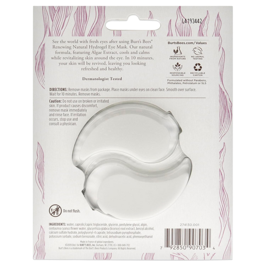 Renewing Natural Hydrogel Eye Mask