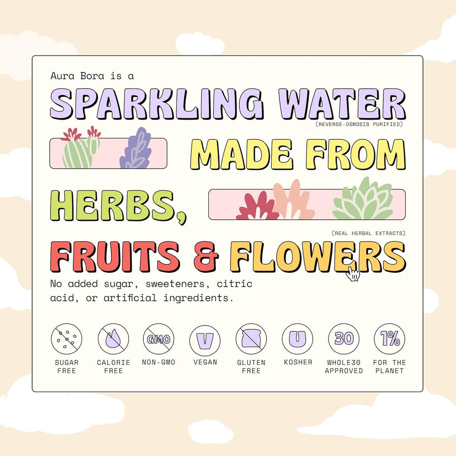 Cactus Rose Sparkling Water (12 CT)