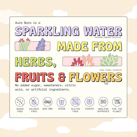 Cactus Rose Sparkling Water (12 Pack)