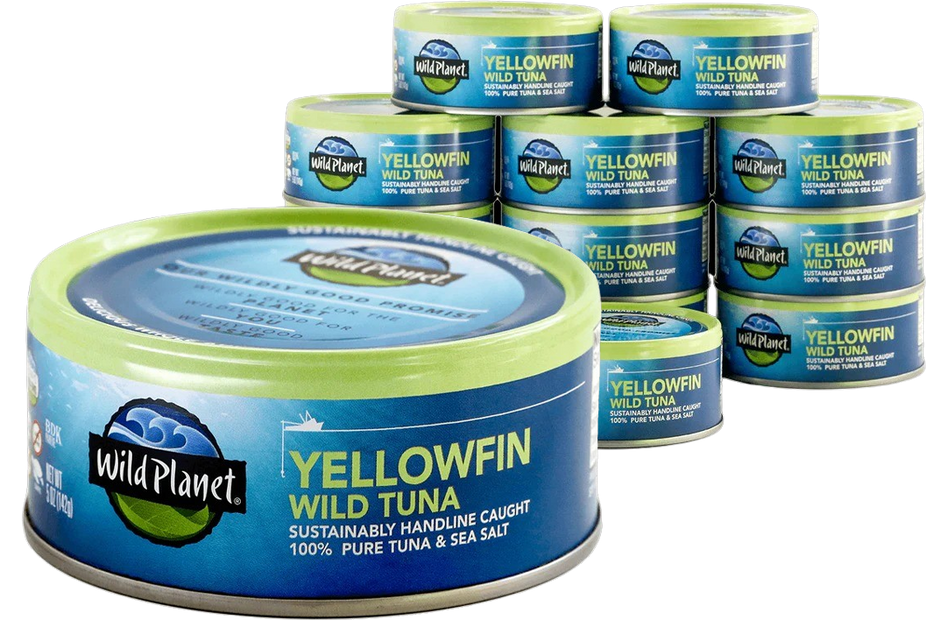 Wild Yellowfin Tuna (12 Pack)