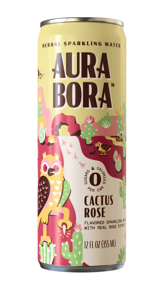 Cactus Rose Sparkling Water (12 Pack)