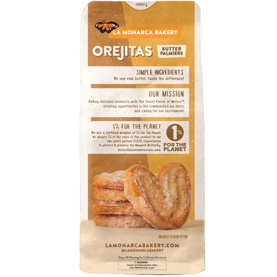 Butter Palmiers Orejitas  Cookies