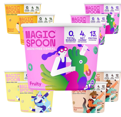 Variety Cereal Cups - Frosted, Fruity, Cocoa, Peanut Butter (2x Each Flavor)