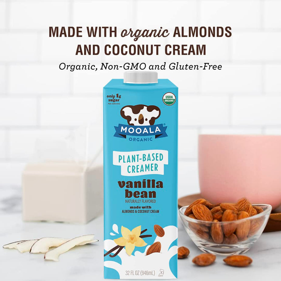 Organic Plant-Based Vanilla Bean Creamer (2 Pack)
