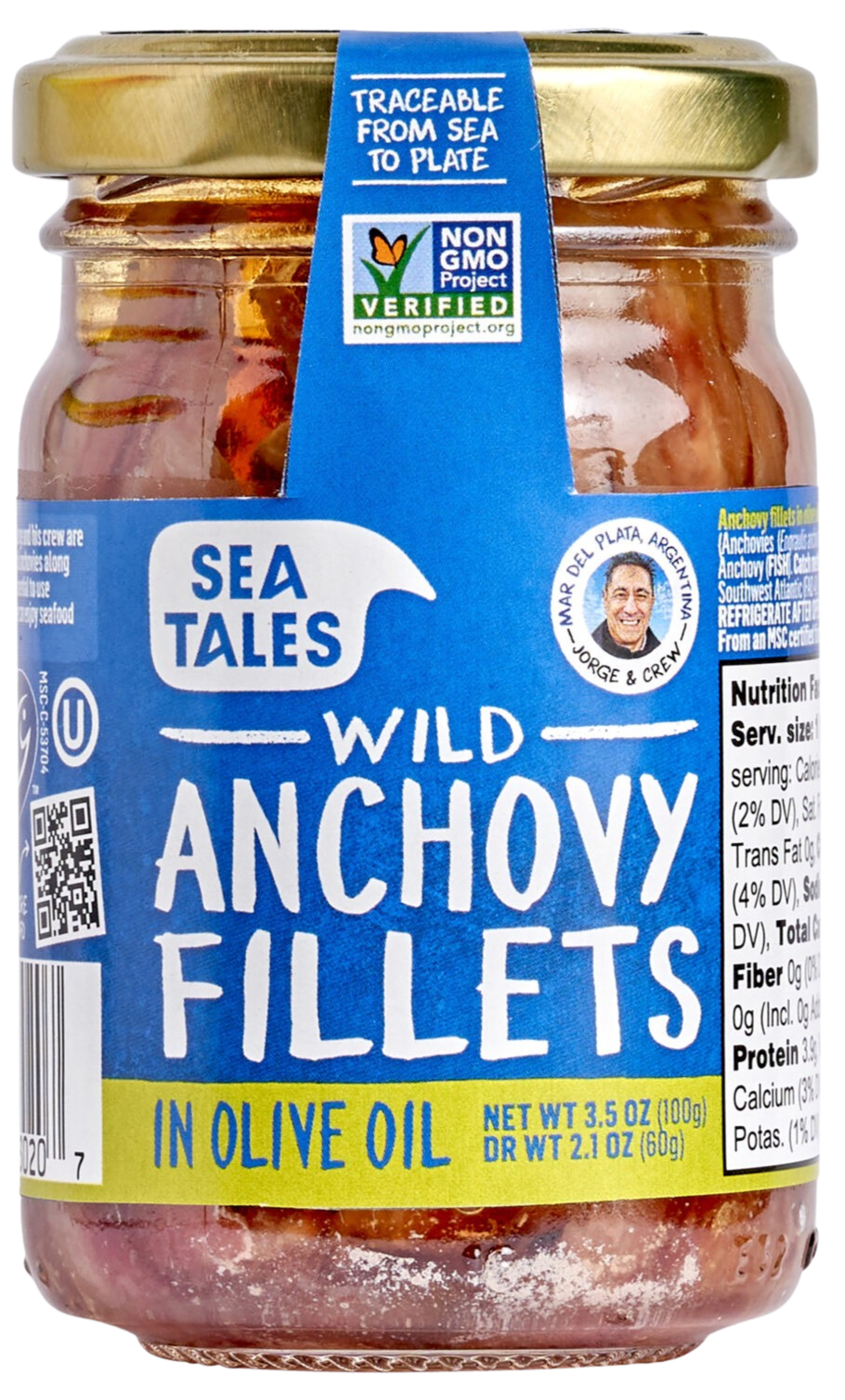 Anchovy Fillets in Olive Oil MCS