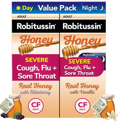 Honey Severe Cough, Flu & Sore Throat Medicine