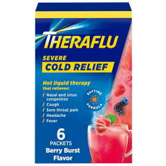 Daytime Severe Cold Relief Berry Burst Flavor Powder (6 CT)