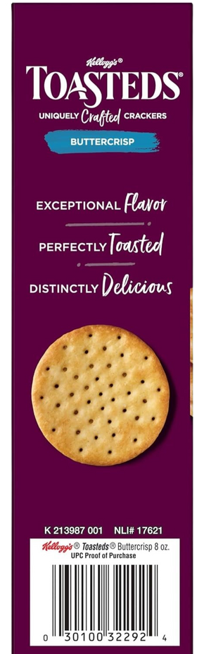 Toasteds Buttercrisp Crackers