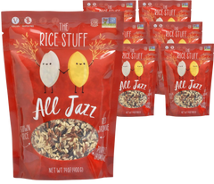 All Jazz Stuff - Mix of Brown, Purple and Red Rice (6 Pack)