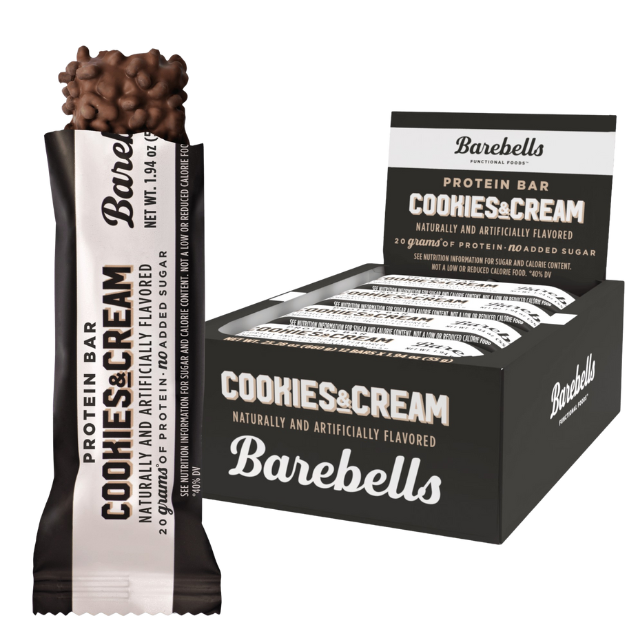 Cookies and Cream Protein Bar (12 Pack)
