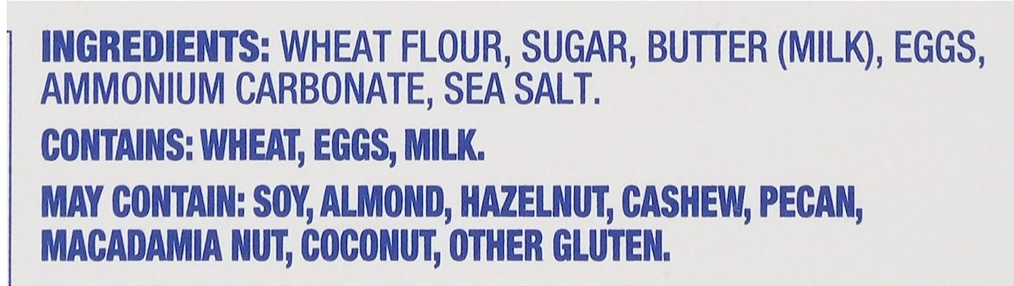 Thin Butter Crisp Cookies