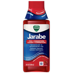 Jarabe Cough and Congestion Syrup - Cherry Flavor