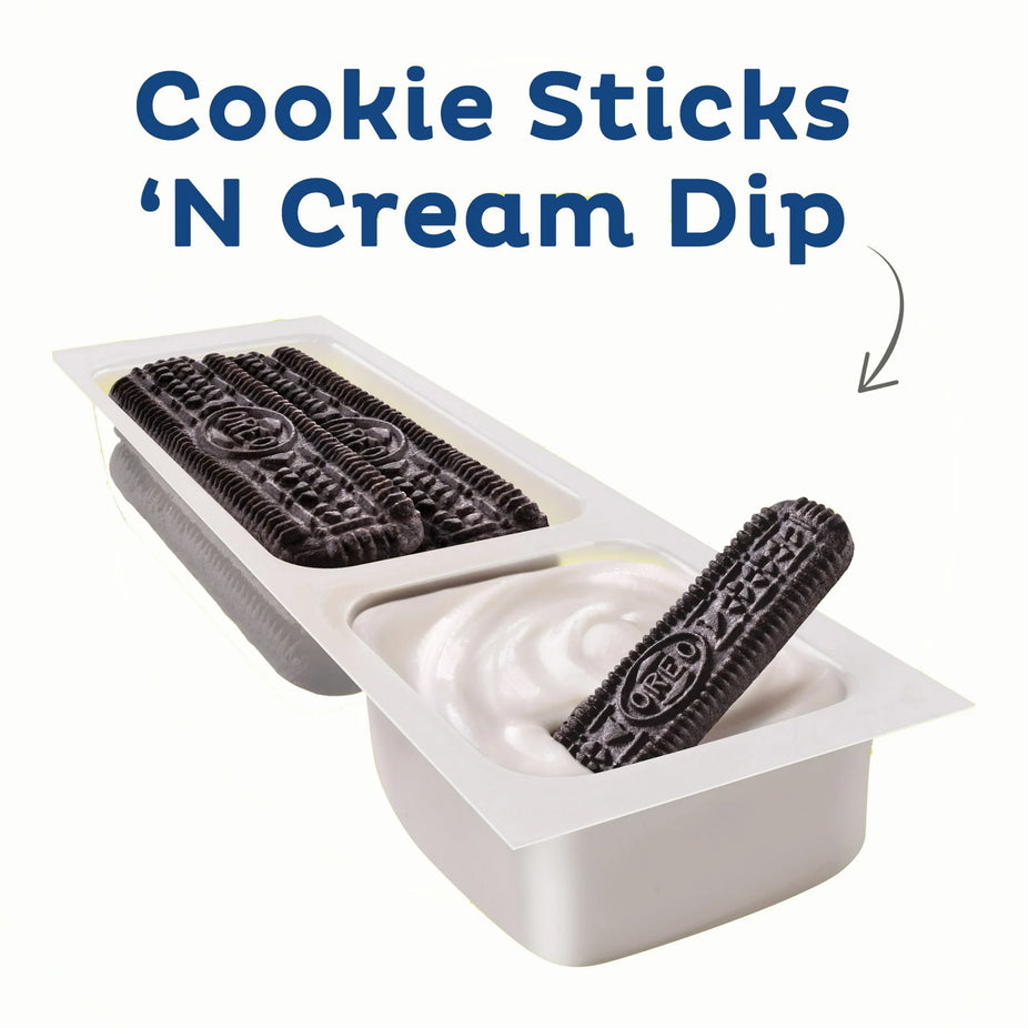 Handi-Snacks Chocolate Cookie Sticks 'n Creme Dip