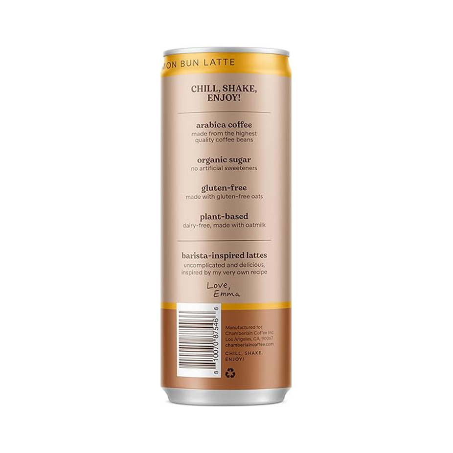 Cinnamon Bun Oat Milk Latte (12 Pack)