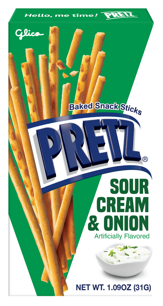 Pretz - Sour Cream and Onion Pretzels (3 Pack)