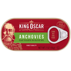 Anchovies Flat Fillets in Olive Oil