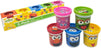 5 Pack of Sesame Street Play Dough Cans