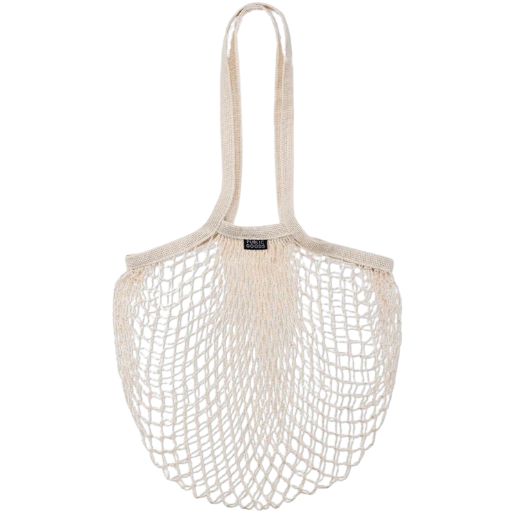 Wide Mesh Tote