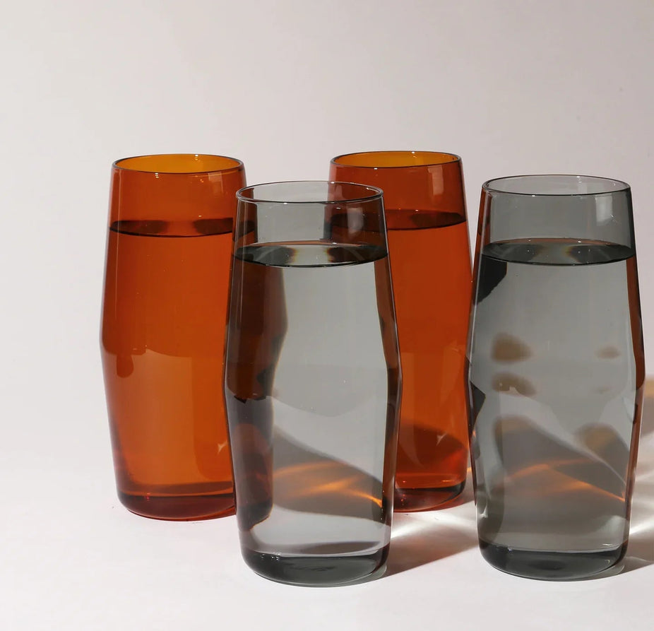 Century Glass Set Of Two (Gray)