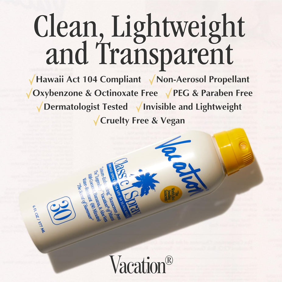 Classic Spray SPF 30 Sunscreen