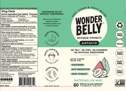 Antacid Watermelon Milkshake Packet (20 CT)