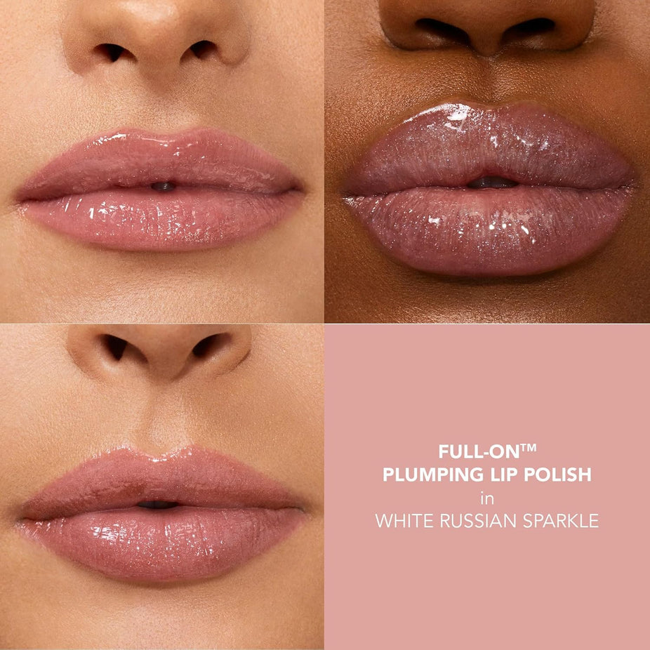 Full-On Plumping Lip Polish, White Russian Sparkle
