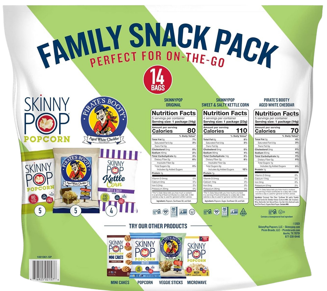 Family Snack Pack (14 CT)